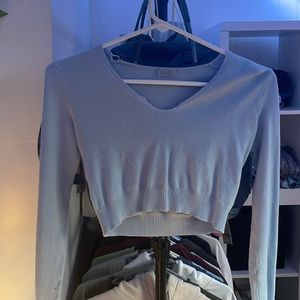 BLUE BRANDY MELVILLE TOP